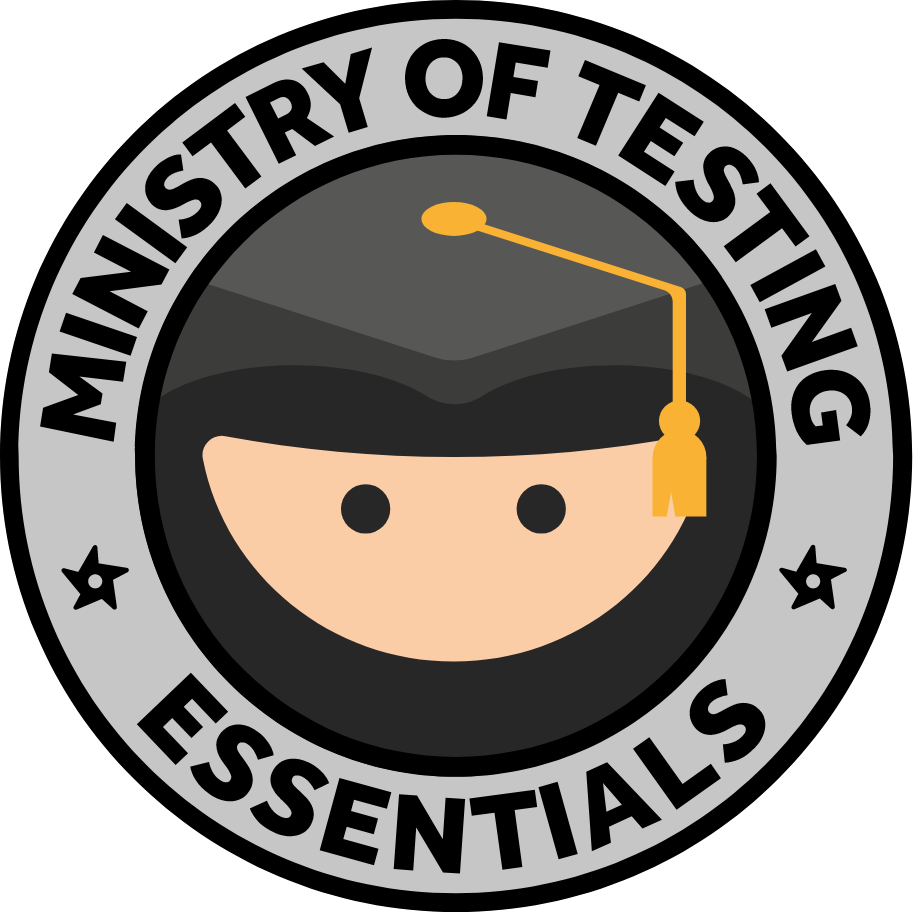 Ministry of Testing Essentials logo