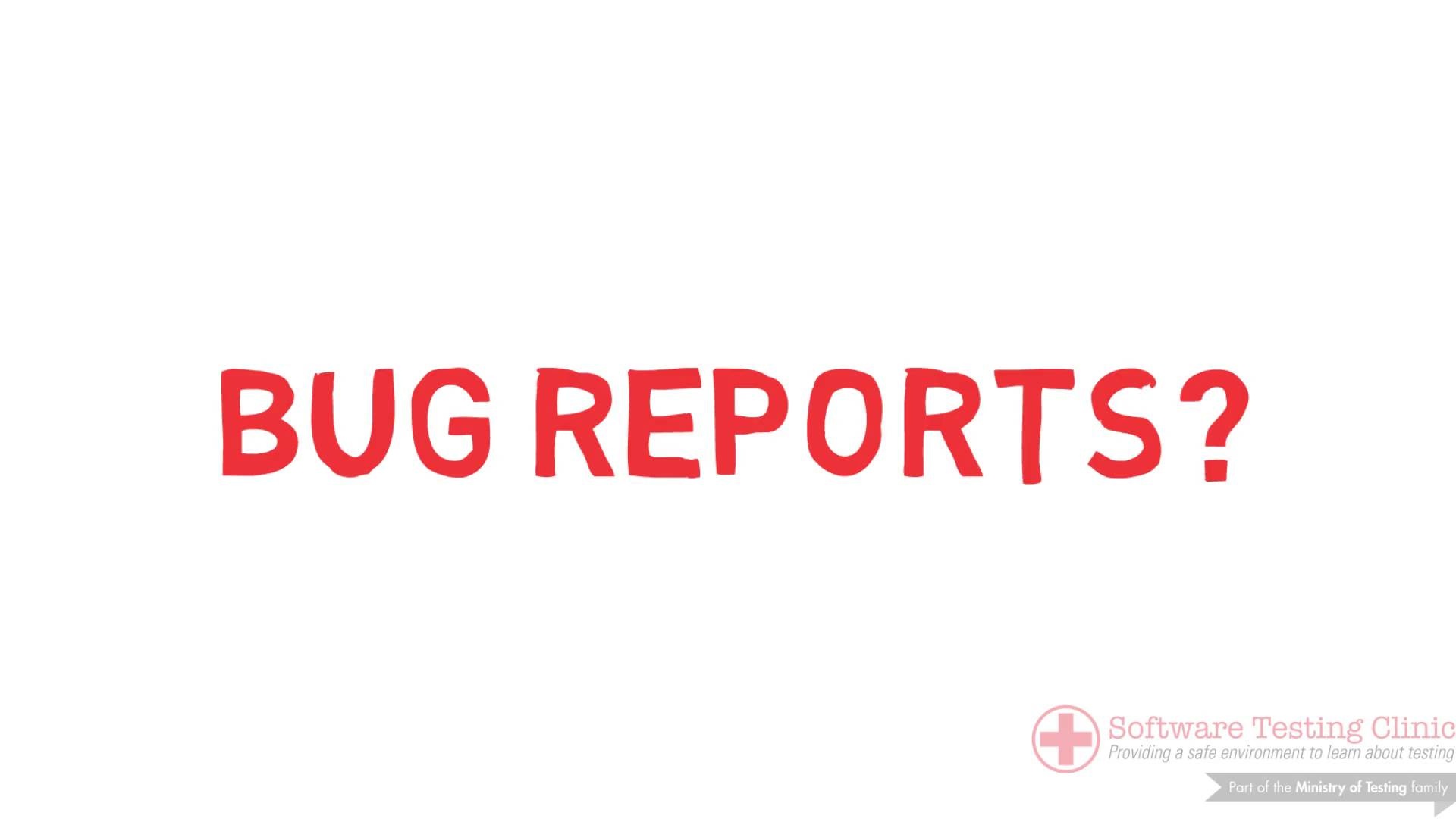 What's A Bug Report?