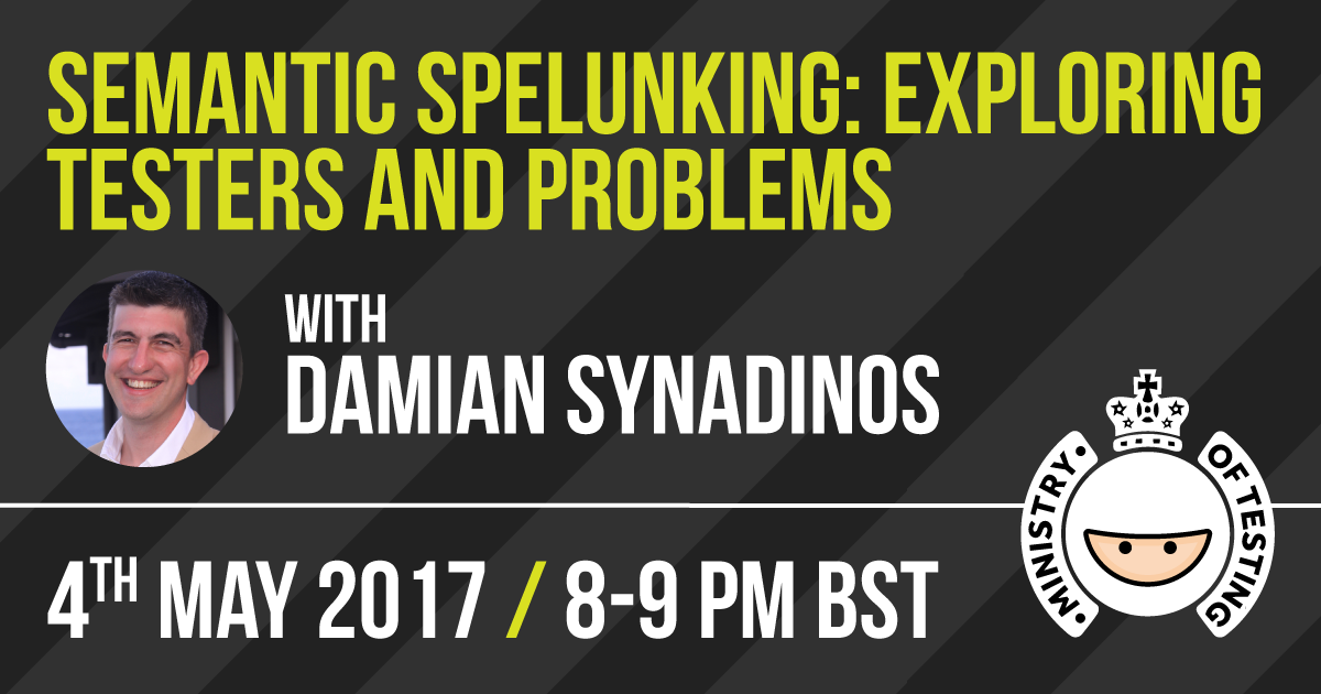Semantic Spelunking: Exploring Testers and Problems | Masterclass banner image
