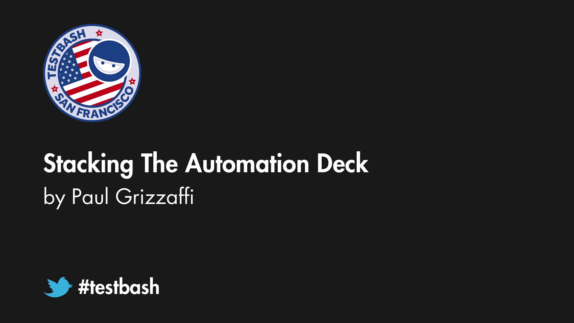 Stacking The Automation Deck - Paul Grizzafi