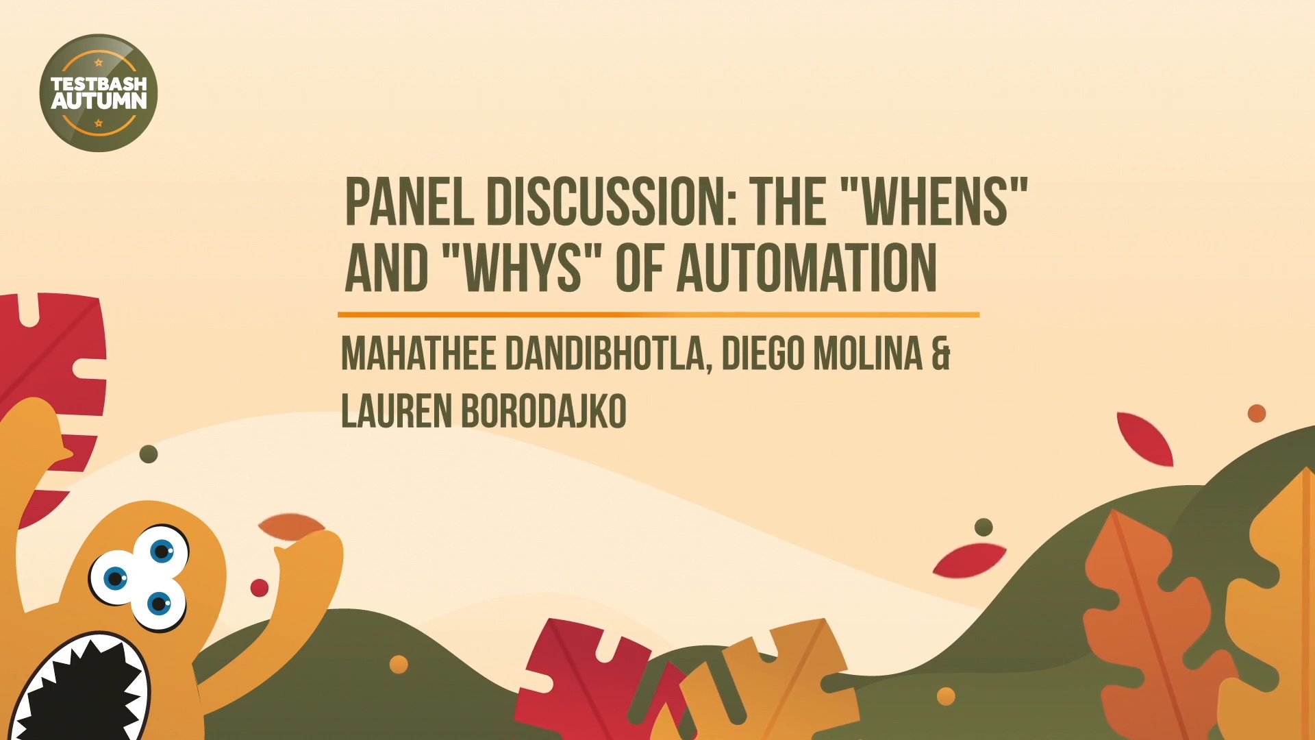Discussion: The "Whens" and "Whys" of Automation