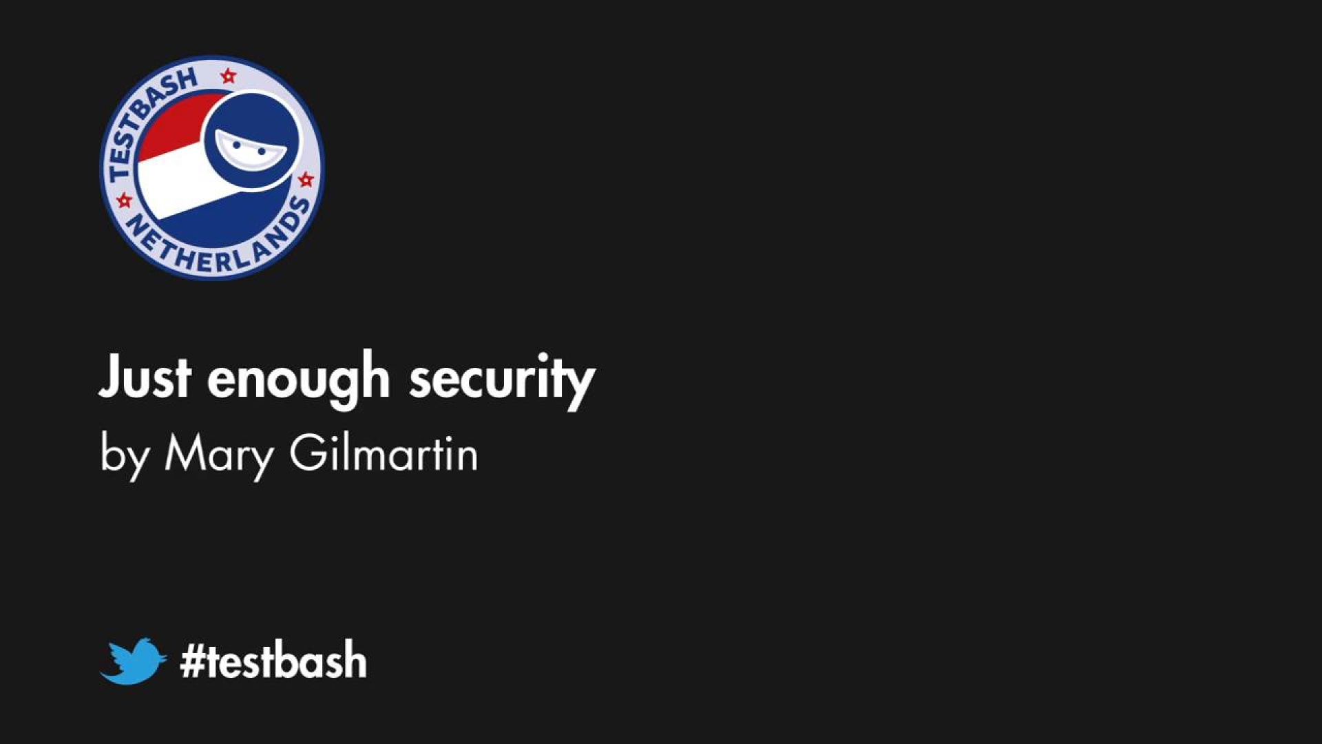Just enough Security - Mary Gilmartin