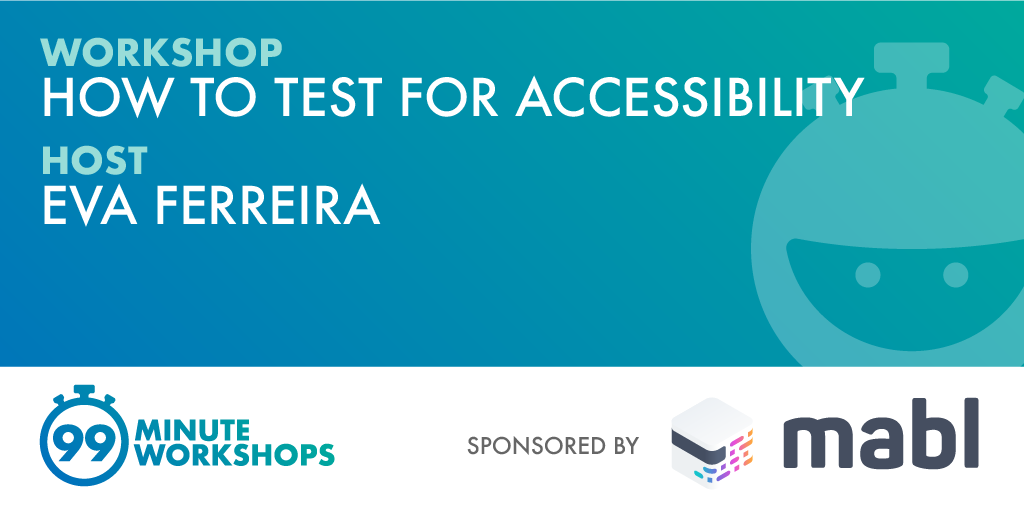 How to Test for Accessibility banner image