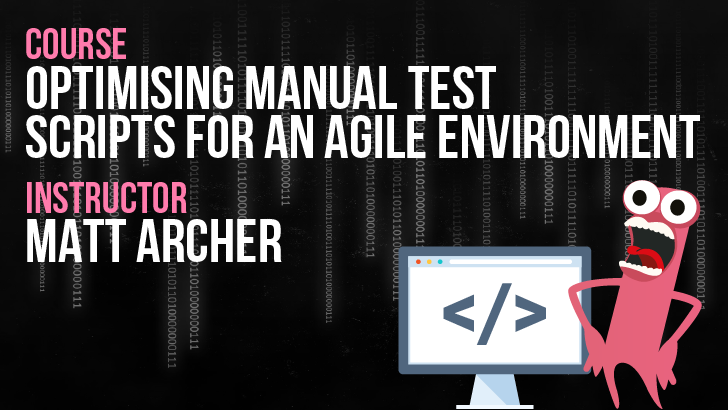 Optimising Manual Test Scripts For An Agile Environment