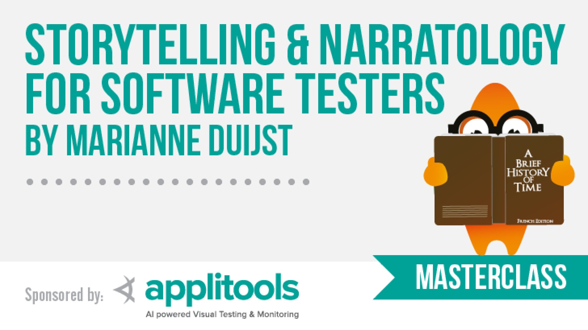 Storytelling & Narratology for Software Testers  image