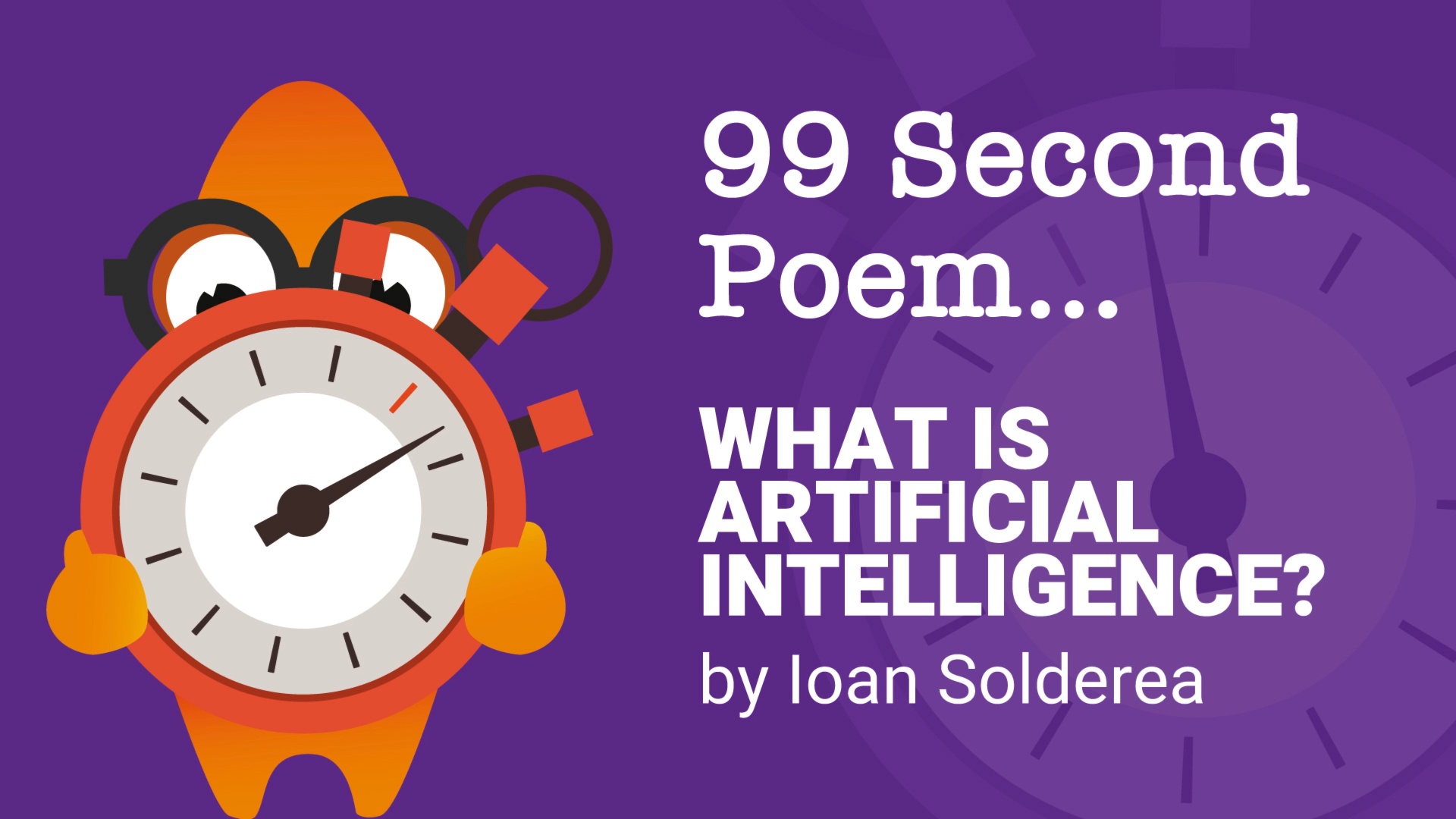 99-Second Poem: What is Artificial Intelligence?  image