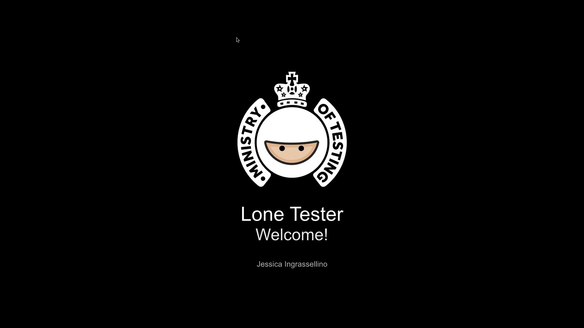 The Lone Tester
