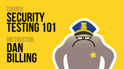 Web Application Security Testing 101 - Dan Billing